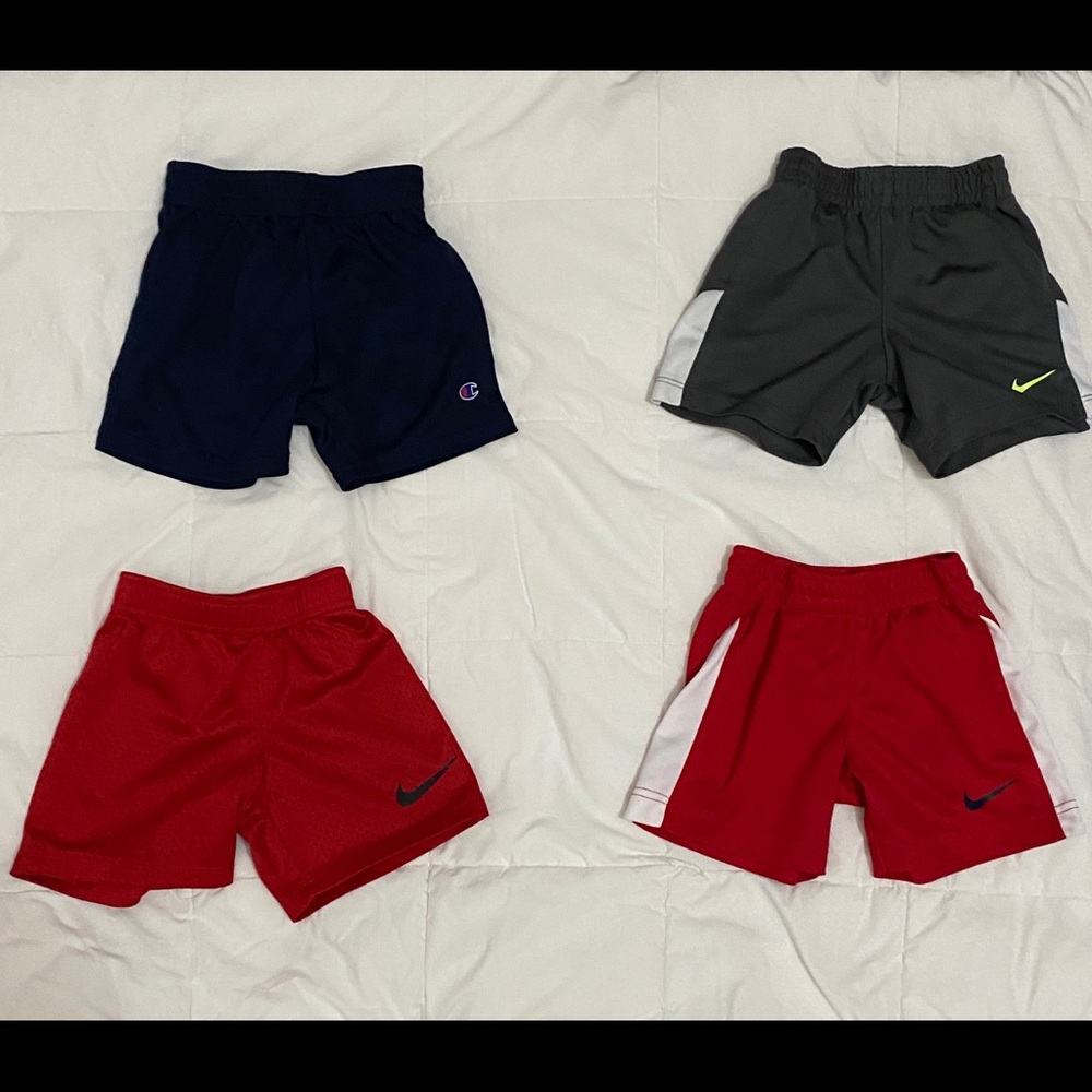 Nike and Champion Boys Shorts and Nike Shirts